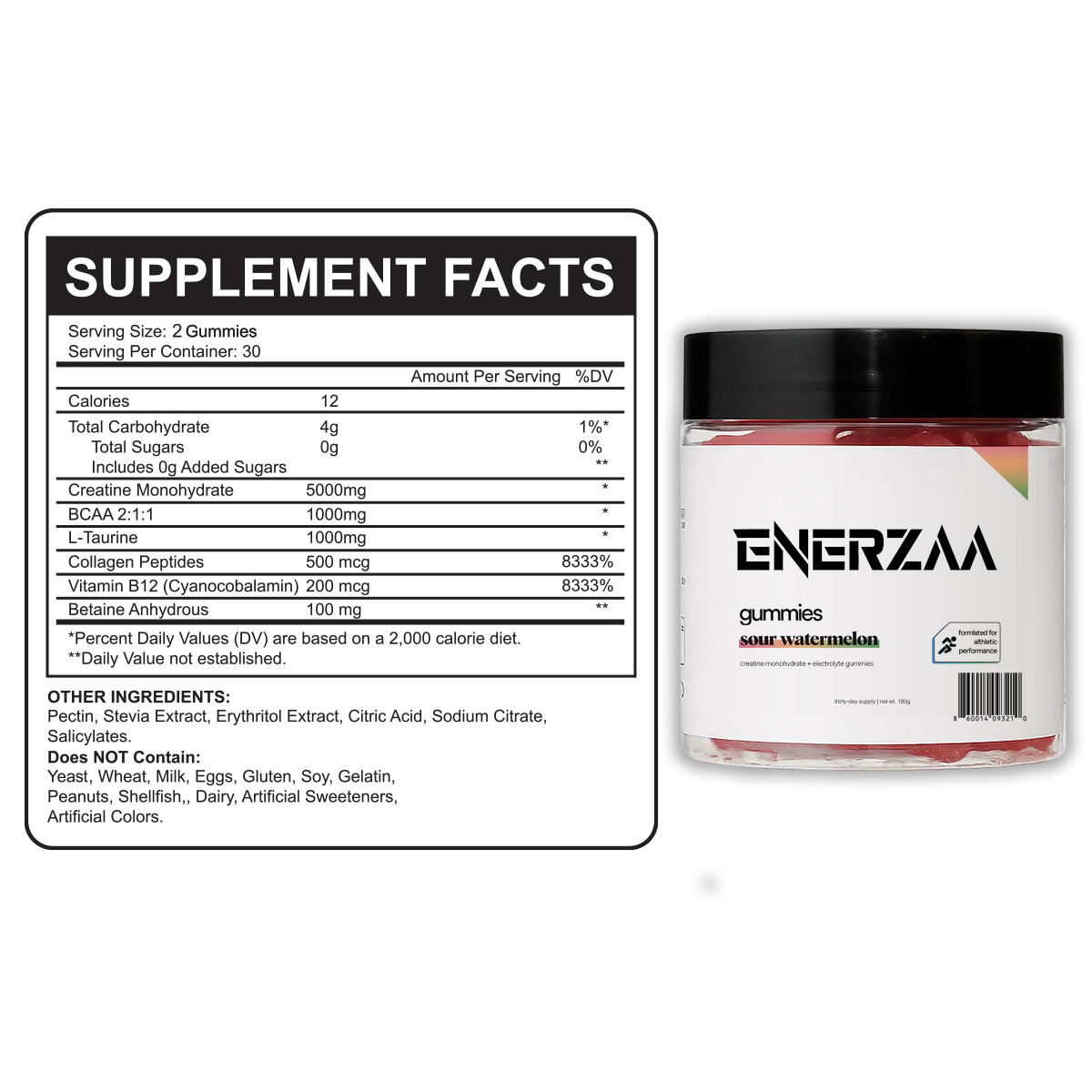 Enerzaa Creatine Complex Gummies